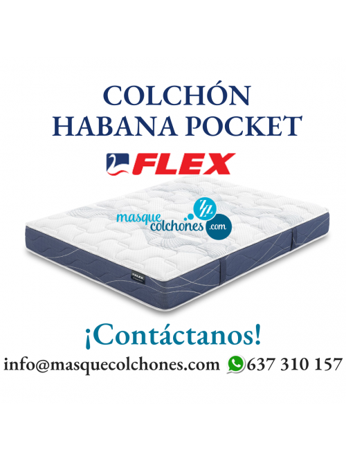 Colchón Flex Habana Pocket