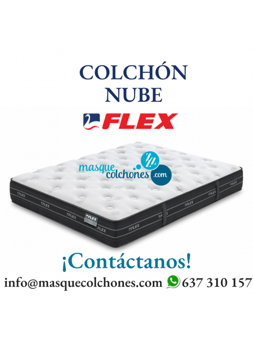 COLCHÓN FLEX NUBE VISCO