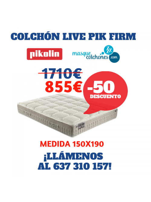 COLCHÓN PIKOLIN LIVE PIK FIRM